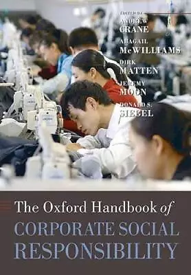 The Oxford Handbook Of Corporate Social Responsibility (Oxford Handbooks) - GOOD • $8.71