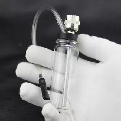 £5.59 • Buy Glass Bottle Water Pipe Portable Mini Hookah Shisha Tobacco Smoking Pi-k-