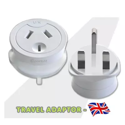 $22.95 • Buy New Travel Adaptor Adapter Socket To Plug Australia AU NZ To UK Singapore HK