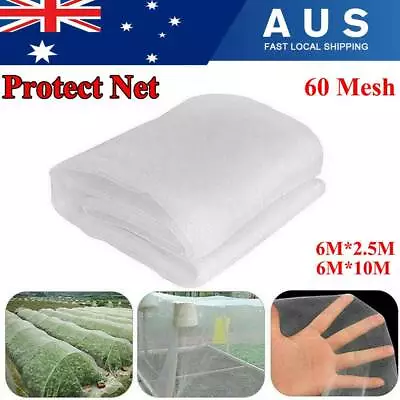 Croppable Netting Insect Bug Fly Fruit Mesh Net Vegetable Plant Protection CV • $11.49