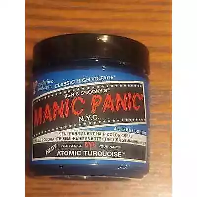 Manic Panic Atomic Turquoise 4 Fl.oz • $10