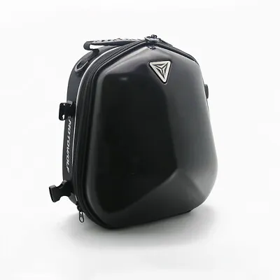 $93.54 • Buy Black Color Motorcycle Parts Rear Seat Bag Tail Backbag Waterproof Storage Bag 