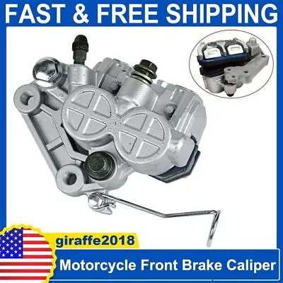 Silver Motorcycle Front Brake Lower Pump Master Hydraulic Disc Cylinder Caliper • $55.60