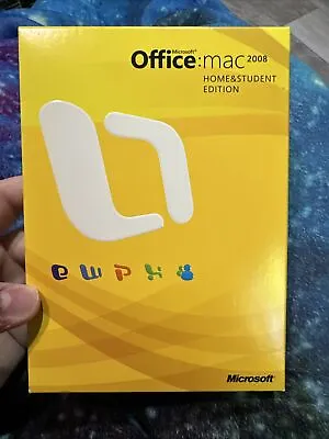 Office Mac Microsoft Office 2008 Home And Student Edition • $11