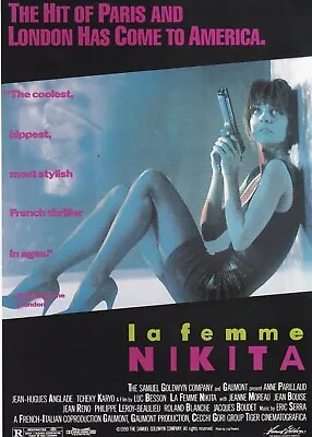 La Femme Nikita - Miniature Film Poster/Book Clipping • $9.95