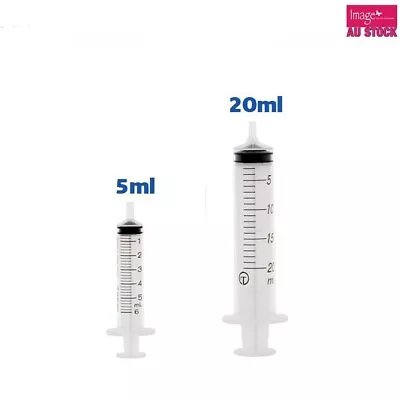 Measuring Syringe Sterile Syringe Slip Tip Disposable 2 Sizes • $5.89