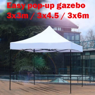 $149 • Buy 3X4.5M Folding Gazebo Outdoor Marquee Pop Up 3 Sided Window Wall 