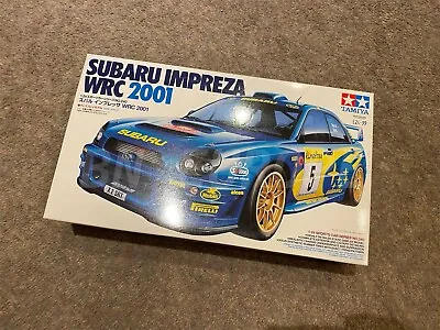 Tamiya Subaru Impreza Wrc 2001 Sports Car Series 240 1/24 Scale Model Car Kit • £119.99