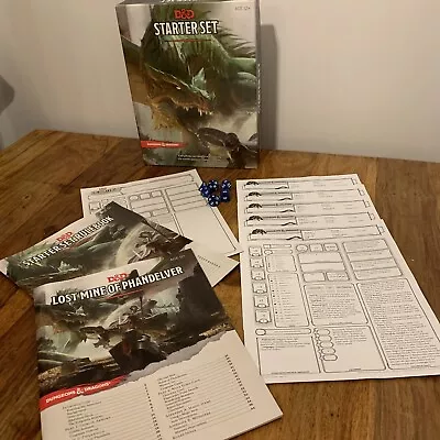 £13 • Buy Dungeons & Dragons Starter Set Role Playing Game RPG D&D Wizards Of The Coast