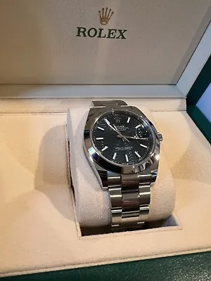 $12999 • Buy ROLEX STAINLESS STEEL Datejust 126300 Blue Motif Dial 41MM Oyster Perpetual 2022