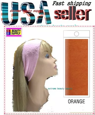 Orange Make Up Face Cosmetic Shower Wash Headband • $3.99