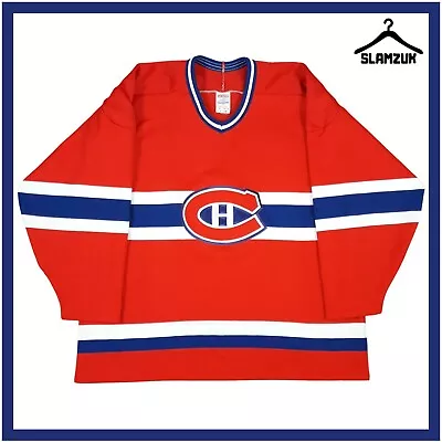 Montreal Canadiens Ice Hockey Jersey CCM XXL 2XL Home Kit NHL Vintage 2000s DM1 • $116.04