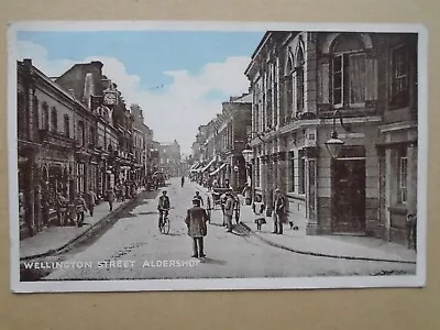 Postcard Of Wellington Street Aldershot Hampshire 1916 • £3