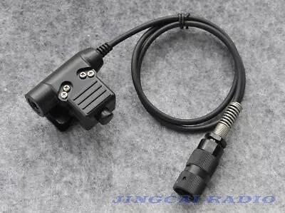 U94 6-Pin PTT Adapter Headset Connector For Military Radio PRC-152 PRC-148 U329 • £52.56