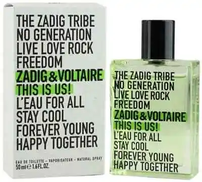 Zadig & Voltaire This Is Us! L'Eau For All Eau De Toilette 50ml (New) • £26.99