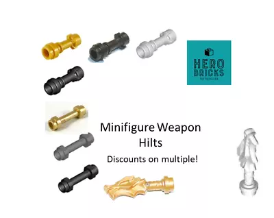 Genuine NEW Lego Minifigure Weapon Hilts Lightsaber - Various • $3.69