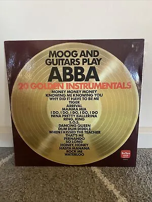 Moog And Guitars ‎– Play ABBA LP 1976 Tee Vee Records Australia-TeeVee 4 • $16.38