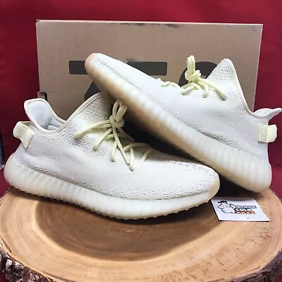 Adidas Yeezy Boost 350 V2 Butter F36980 Size 11 AZ13 Cloud Creme Static Beluga • $179.99