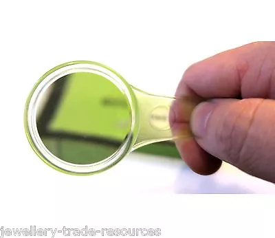 3x - 5x Hand Held Magnifier Magnifying Eye Glass For Reading Or Hobby 40mm Lens • £3.89