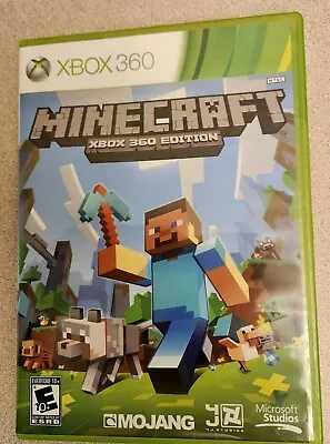 Minecraft Xbox 360 Edition (Xbox 360 2012) Disc And Case  No Manual - Tested • $14.95