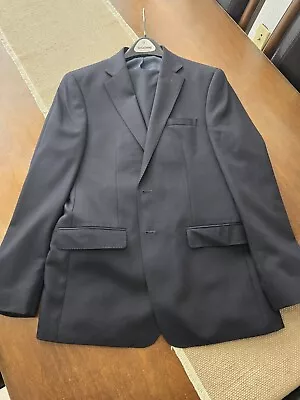Michael Kors Men's Black Classic 2 Pieces Wool Suit Coat Sport Pants Blazer 42R • $29.99