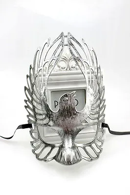 Silver Winged Mens Womens Burnished Venetian Masquerade Mask Masked Ball Eagle • $18.86