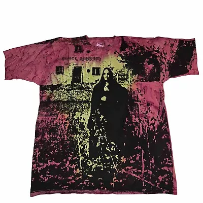 Vintage 1998 Black Sabbath T-Shirt Size XL Dio Judas Priest Megadeth Candlemass • $350