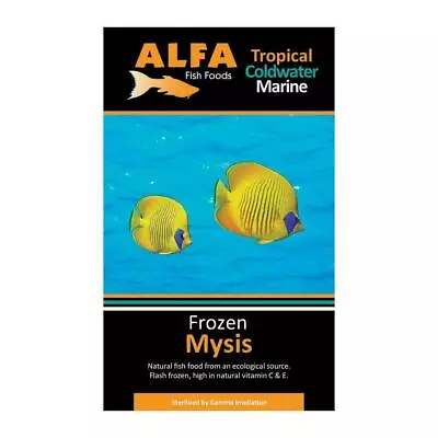 Alfa Frozen Mysis Shrimp 100g Blister Packs -Tropical aquarium--multi Buys • £15.99