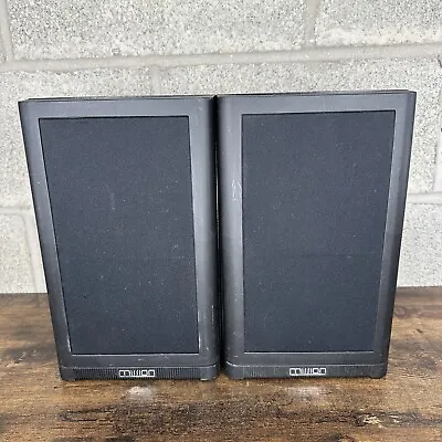 Vintage Pair Mission 760i 2-Way Bass Reflex Bookshelf Speaker Black ENGLAND • $129.95
