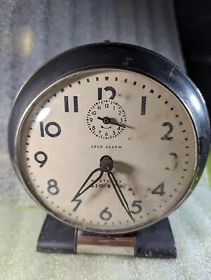 Vintage Westclox Big Ben Loud Alarm Clock Working Black & Silver • $22.50