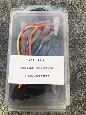 Mercedes W124 / 126 / 201 Original Speaker Cable Art. 2616 • £19.49