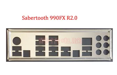 I/O Shield ASUS SABERTOOTH 990FX GEN3 R2.0 Motherboard Backplate IO Back Plate • $3.95