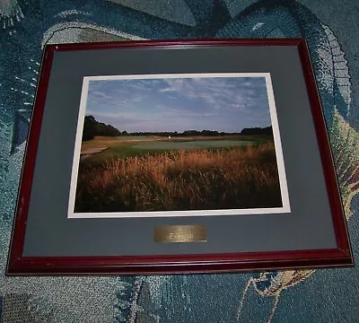 Vintage 1999 GARDEN CITY GOLF CLUB CENTENNIAL MEMBER GUEST Framed Picture Art • $39.99