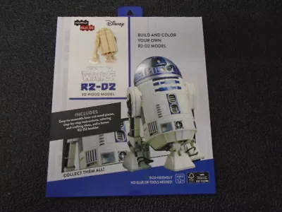 Disney Incredi Builds Star Wars R2-D2 3D Wood Model • $21.99