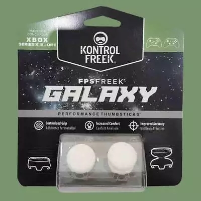 Kontrol Freek Performance Thumbsticks Xbox Galaxy White Grips Cases & Covers Hot • £8.25