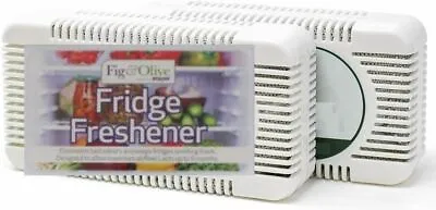 £4.05 • Buy 2pc Fridge Fresh Deodoriser Air Freshener Kitchen Smell Odour Refrigerator Clean