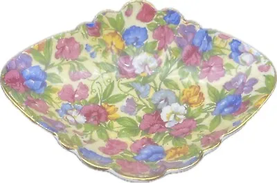 VTG Chintz Royal Winton Grimwades Summertime Small Dish 5.75” X 4.5” EUC • $19.95