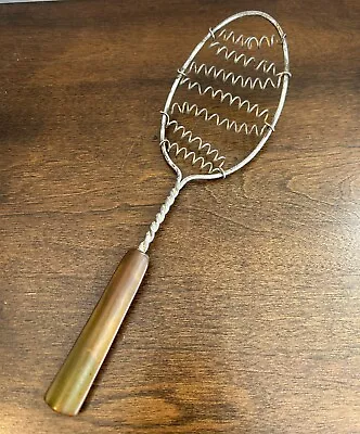 Vintage Coiled Wire Spoon Whisk With Bakelite Handle • $15