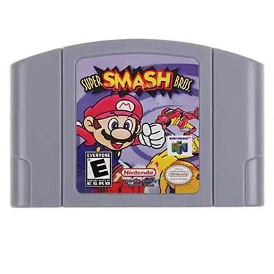 US Super Smash Bros Game Card Cartridge Console For Nintendo 64 N64 US Version • $17.99