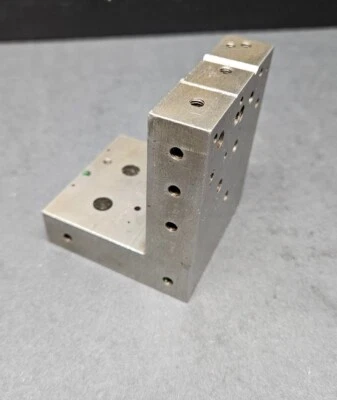 $9.95 • Buy 2⅝ X3⅜ X2¾  Angle Plate Milling Grinding Fixture Toolmaker Machinist Mill