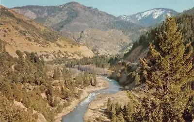 FEATHER RIVER CANYON Sierras June Lake CA 1965 Chrome Vintage Postcard • $6.19