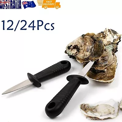 12-36PCS Oyster Shucking Knife Seafood Clam Shellfish Opener Shucker Knives • $18