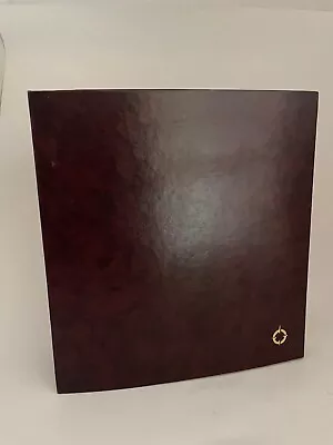 Franklin Covey Classic Storage Binder Hardcover Burgundy D-ring #19079 • $17.99