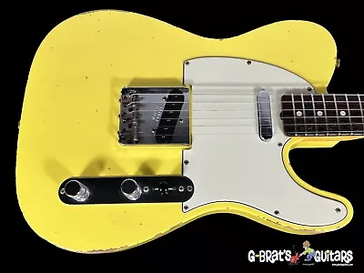 2022 Fender Telecaster 1963 Custom Shop ’63 Tele Heavy Relic ~ Graffiti Yellow • $5830.71