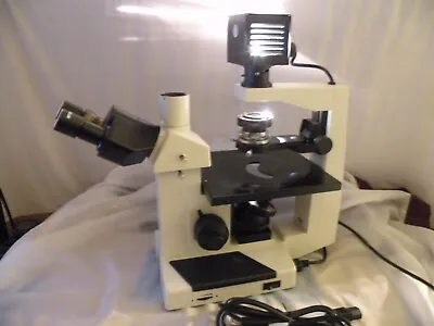 Vista Vision Inverted Microscope No Objectives Works Fine • $399.95