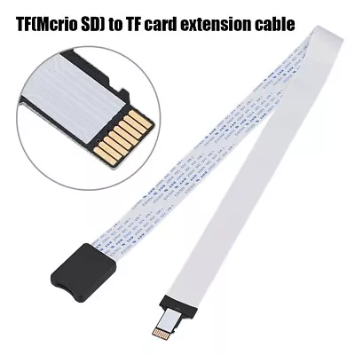 (48cm) Micro SD Extension Cable TF To Micro SD TF Card Extension • £5.40