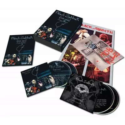 Black Sabbath Live Evil 40th Anniversary Deluxe Edition 4 Disc New CD Box Set • $129.95