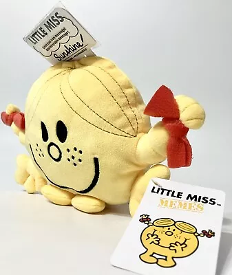 2023 Little Miss Memes - Little Miss Sunshine 6  Yellow Stuffed Plush Toy NWT • $12.95