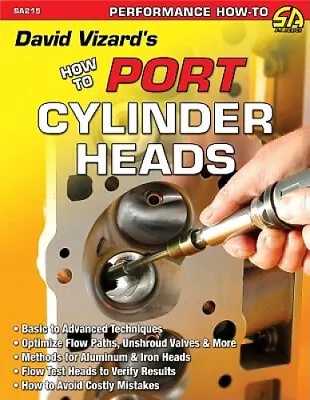David Vizard's How To Port & Flow Test Cylinder Heads By David Vizard • £25.58