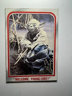 1980 Topps Star Wars Yoda Welcome Young Luke #59  • $0.99